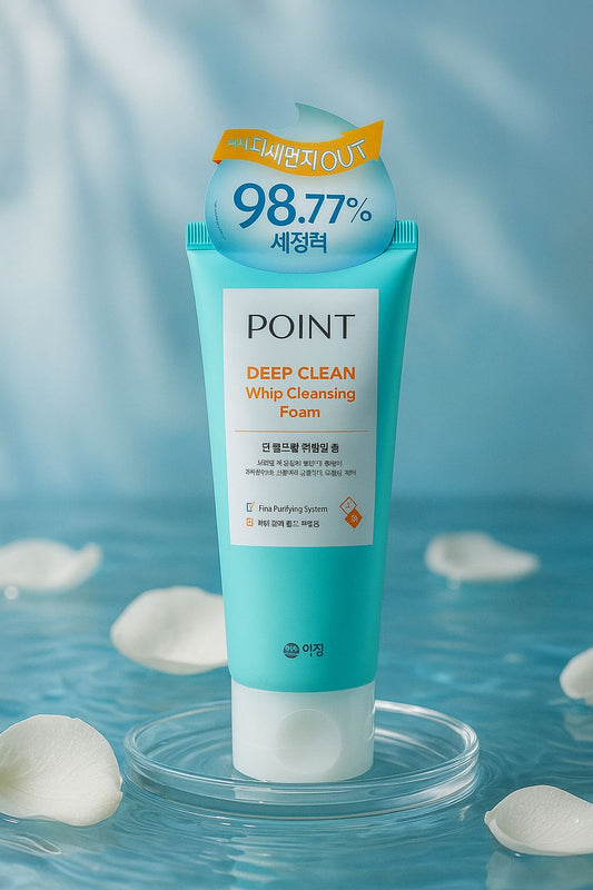 POINT& Deep Clean Whip Cleansing Foam 100g